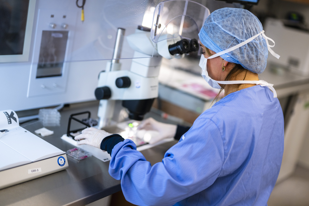 Dans le laboratoire du CPMA, de l'hôpital de la Citadelle